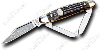 Boker Sm Stockman Gr Bn 3-1-2 Clo knives 017588