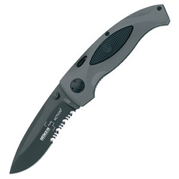 Boker 01BO061 Tactical Knife Black Combo Blade