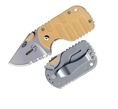 Subcom Desert Folder 01B0589DES Clip-Point Blade 01BO589DES
