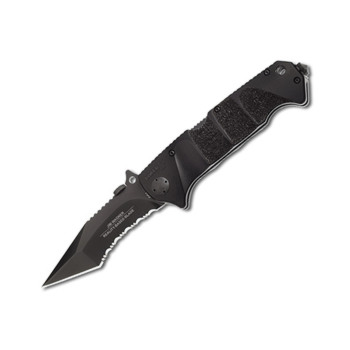 Boker 01BO051 Jim Wagner Part Serrated BLK