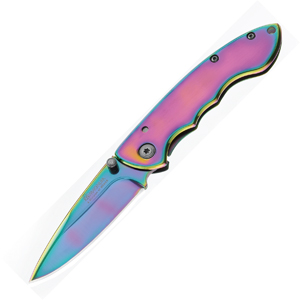 Boker Magnum Blaze Rainbow Knife 01MB255