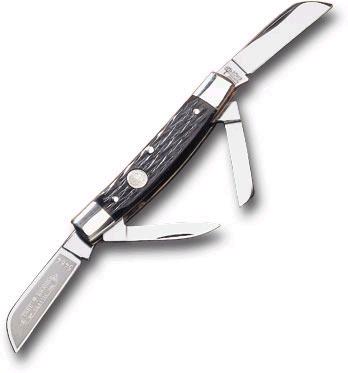 Boker 375 Inch 5464 Congress Knife Carbon Blades 115464