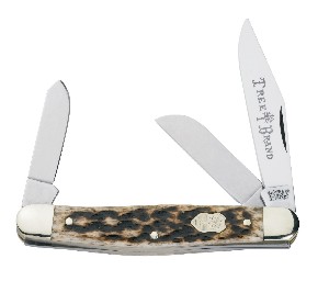 Boker C-75 Steel 7474AB Appaloosa Stockman knife  117474AB