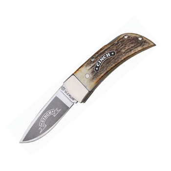 Boker Cinch CI1006 Stag Gentlemans Exec Lockback 11CI1006