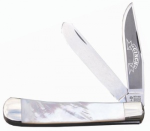 Boker CI2525P Cinch Trapper Knife Mother Of Pearl 11CI2525P