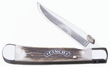 Boker Cinch CI4715 Trapperliner Sambar Stag Handle 11CI4715