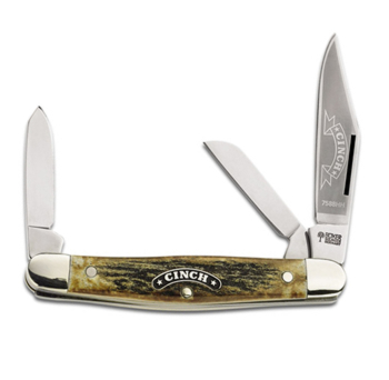 Boker CI7588HH Cinch 3 Blade Stockman 325 Stag 11CI7588HH