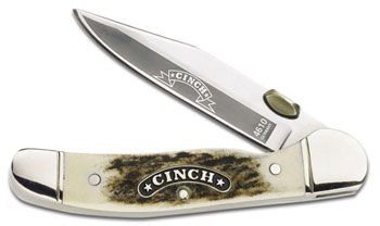 Boker Cinch Copperliner Stag knives 01CI4610