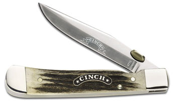 Boker Cinch Trapperliner Stag knives 01CI4715