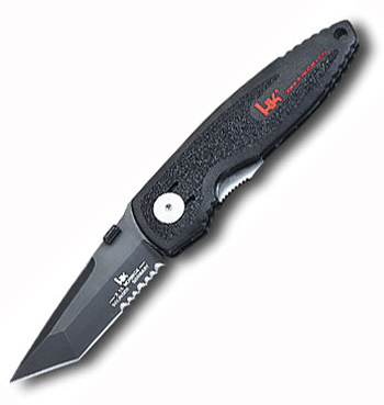 X-15 Tanto Folder Delrin Handle Part-Serrated Blade 01HK12