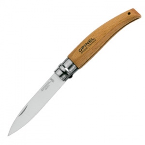 Opinel #8 Knife With Pearwood Handle And Sharp Point 01OP384