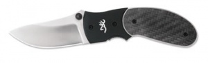 Browning Silvertip Folder Carbon Fiber Knife #322-647