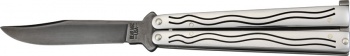 Bear Cutlery 5 Ss Handle Butterfly knives S17T1
