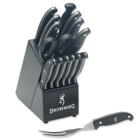 Browning 14 piece Kitchen Cutlery Block Set - 322-480