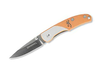 Browning 322-563 Orange Handled Prism Knife
