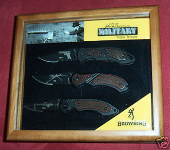 Browning Military Triple Tribute Boxed Set BR321-198 