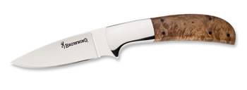 Browning Escalade Series Drop Point Tan Knife - 322-664