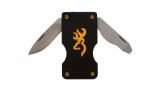 Browning BUCKMARK MONEY CLIP BLACK - 322-0123