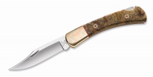 4887110 Burlwood Folder Hunter Mokume 10MSLE1 110MSLE1
