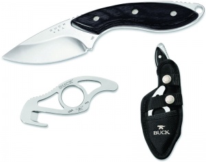 Buck (3308) Mini Alpha Combo-guthoo knives 195GYSVP