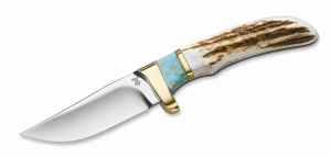 Buck 4883 Gen 5 Elk & Turquoise knives 5EKSLE1