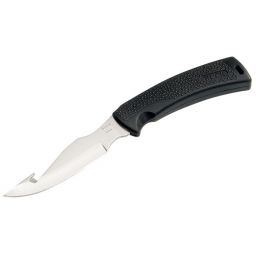Buck 477BK Black Handled Caping Knife With Gut Hook 477K