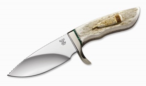 Buck 3582 Wilde Bill Cody Feather Skinner Elk Handle 923EKSLE