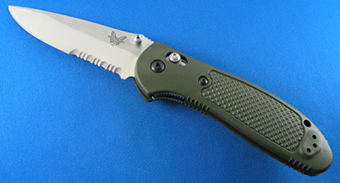 Benchmade Combo,mdp,olive Handle knives 551SOD