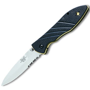 Benchmade Mini Dark Star, Serr knives 885S