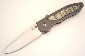 Buck 296LE1 Mammoth Tooth Tempest Knife Limited Edition In Gun Metal Gray