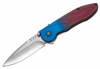 Buck (5678) Sirus Blue Burgandy knives 297L
