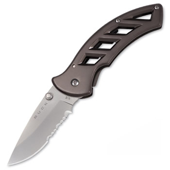 Buck (5910) Parallex 2.8 Gray Ser knives 318GYX