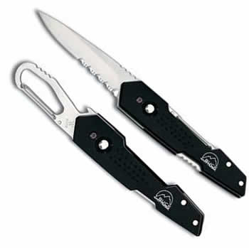 Buck Revolution-xt Fldr Blk Serr knives 437KX