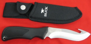 Buck Ergohunter Select Guthook Knife 495BKS 495KG