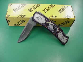 Buck Howling Wolf 525HW Knife - Part Of The Buck Memory Series