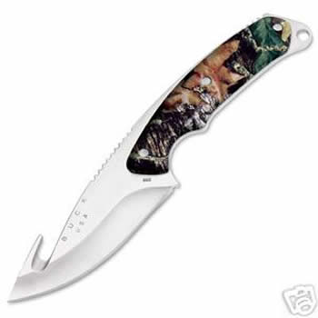 Buck 693CM Alpha Hunters Knife With Dual Gut Hook