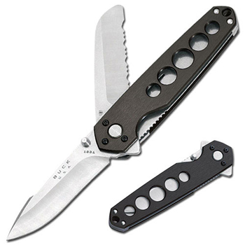 Buck 883GY Code 3 Gun Metal Grey CrossLock Knife