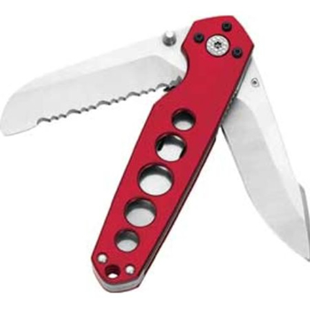 Buck 883RD Crosslock Knife With Spear Point Blade For Emergency And Rescue Users
