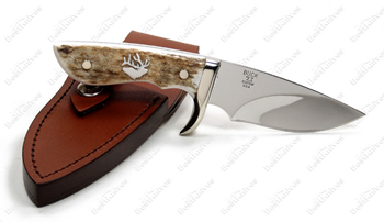 The Buck 921SP1 Custom Stag Light Skinner Knife In A Drop-Point Style