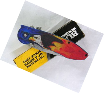 Buck 297G4S Sirus Eagle Graphic Knife