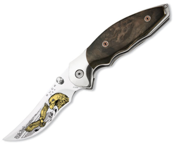 Buck 4802 Fld Kalinga Prwal Eagle knives 419WASLE