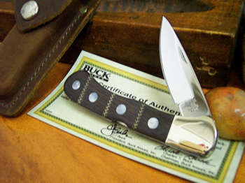 Buck 532 Bucklock Knife Indian Rosewood Handle 0532RWSLE-B