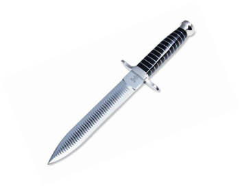 Buck 4733 Heritage Dagger Style Knife - Model Number 976BFSLE2 With Black Buffalo Horn 976FSLE2