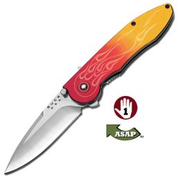 Buck (5682) Sirus,asst Opn,rd-gld knives 297RD