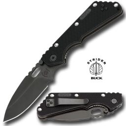 Buck (5749) Sbmf Military Fldr,blk knives 889K