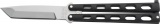 Bear & Son Black Butterly Knife 114AB
