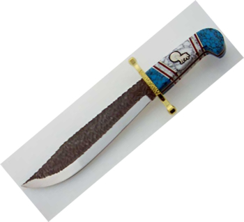 David Yellowhorse Howling Wolf - Spectrum Knives DY-HOWLING-WOLF