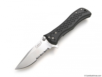 Camillus Blaze Serrated 3 1-4 Bl Aus8 knives C2364B