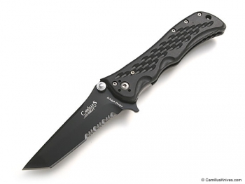 Camillus Tanto Heat Robo Serrated knives C2385B