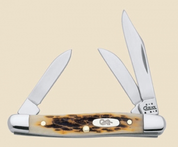 Case 6327ss Amber Bone Sm. Stckman Knives 262